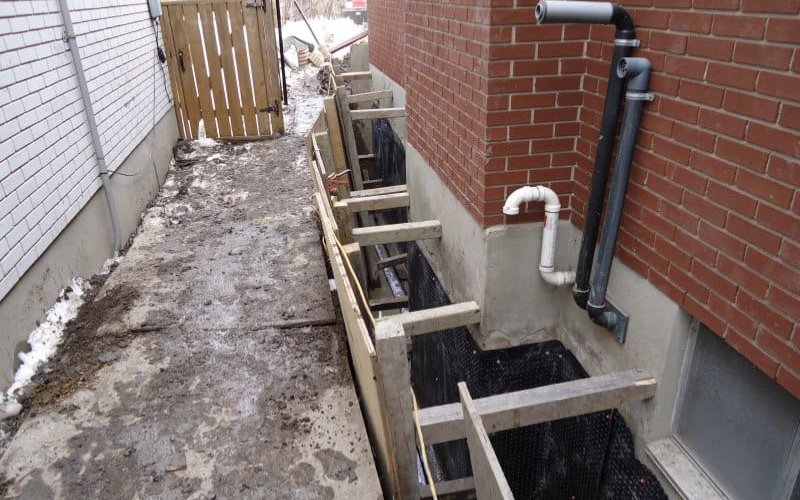 Exterior masonry and waterproofing service