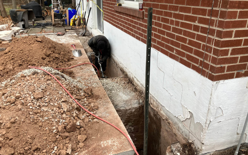 Foundation repair service